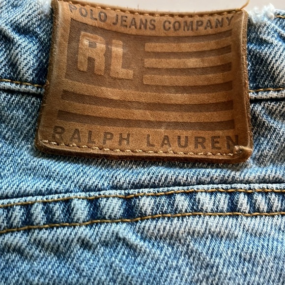 Ralph Lauren Polo Jean Company Saturday Jean Straight Leg High Rise Size 14 x 29 - Picture 12 of 16